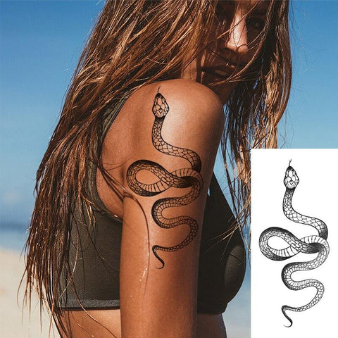 100 Beautiful Snake Tattoos For Arm