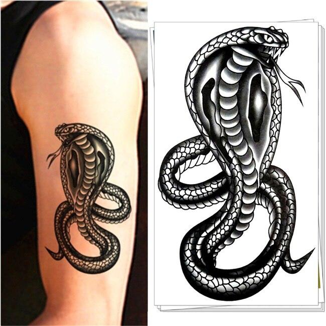 Old School Style Tattoo Cobra Snake Design. PNG Illustration. 24391666 PNG