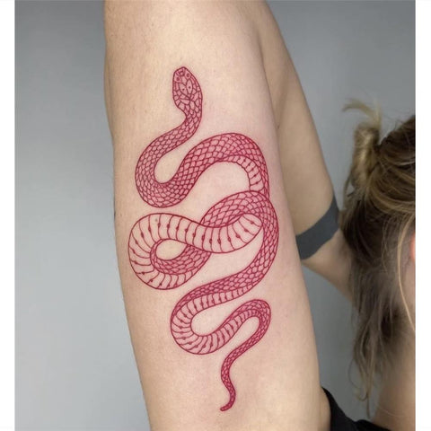 Chinese Snake Zodiac Tattoo