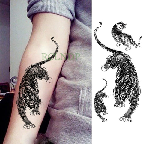Buy Japanese Tiger Set Temporary Tattoo set of 3 Online in India - Etsy