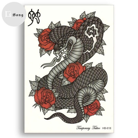 Chinese Zodiac Snake Tattoo