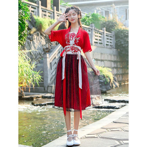 Short Hanfu Dress