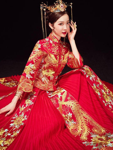 white christmas dresses Maxine Bespoke Dress | Modern Red & Gold Chinese Wedding Dress white christmas dresses Maxine Bespoke Dress | Modern Red & Gold Chinese Wedding Dress
