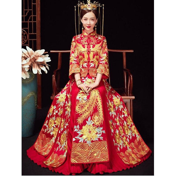 Hanfu Han Element Ancient Chinese Style Ming Dynasty Improvement  Traditional Clothing Woman Asian Dress Girl Gules Coat Skirt Full set L |  PGMall