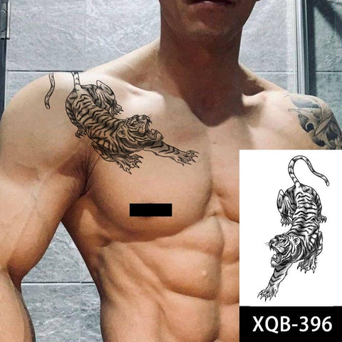 Tiger Chinese Tattoo Vector Images (over 1,000)