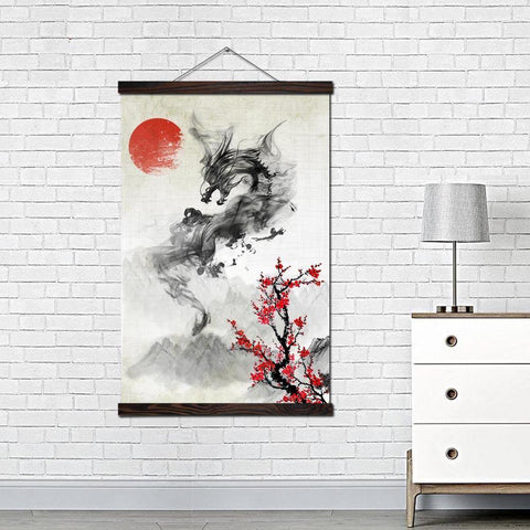 Ancient Chinese Dragon Painting