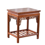 Antique Hand Carved Chinese Nesting Tables