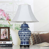 Blue And White Chinese Lamps