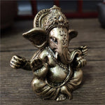 Brass Statues Of Lord Ganesha