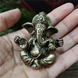 Brass Statues Of Lord Ganesha