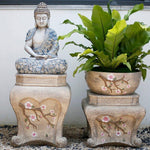 Cement Buddha Garden Statues