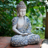 Cement Buddha Garden Statues