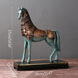 Ceramic Chinese Horse Statues