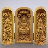 Chinese Carved Wood Statue