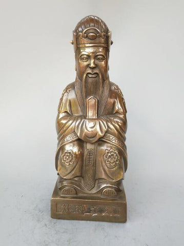 Chinese Kitchen God Statue