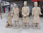 Chinese Terracotta Warrior Statues Garden Ornament