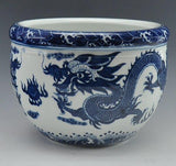 Chinese Vase Antique Blue And White Pottery