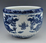 Chinese Vase Antique Blue And White Pottery