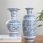 Chinese Vase Blue And White Pottery