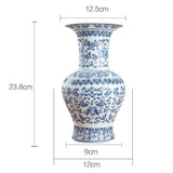 Chinese Vase Blue And White Pottery