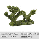 Green Chinese Dragon Statue