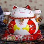 Maneki Neko Money Lucky Cat Chinese Japanese Statue